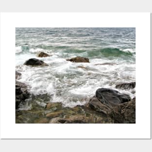 Billowing Waves - Bruce Peninsula National Park Posters and Art